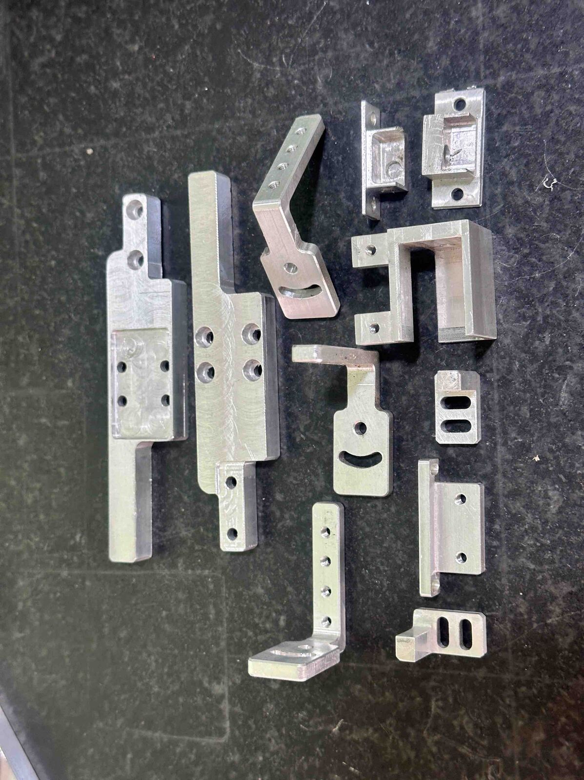 Machined automation fixture components