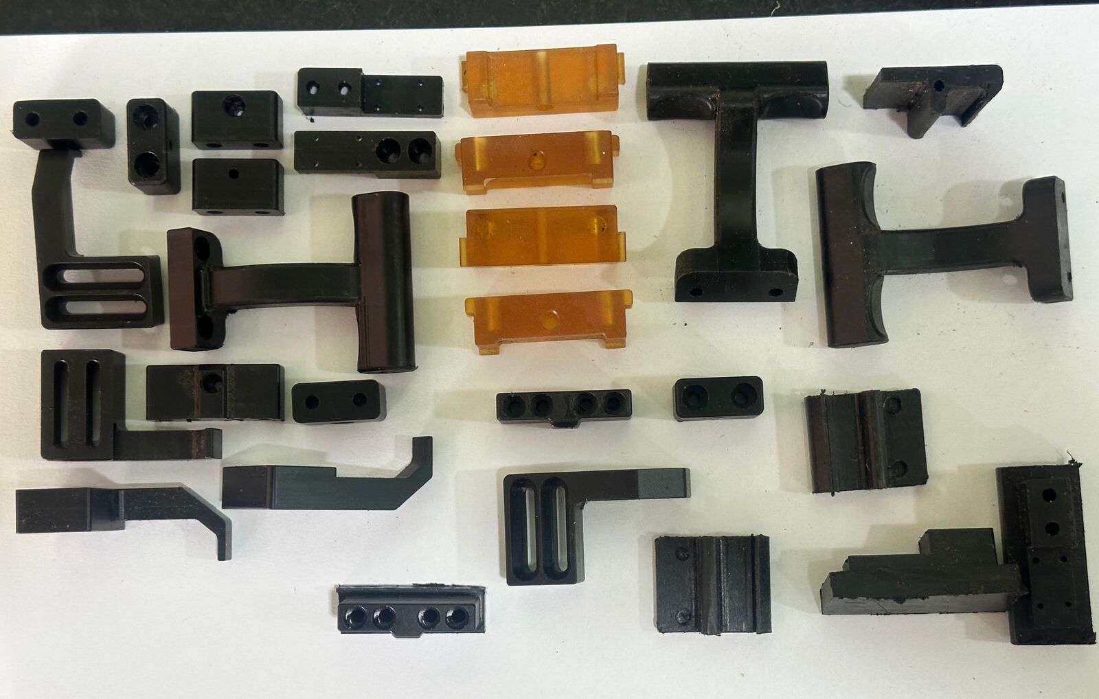 Production machining batch of components