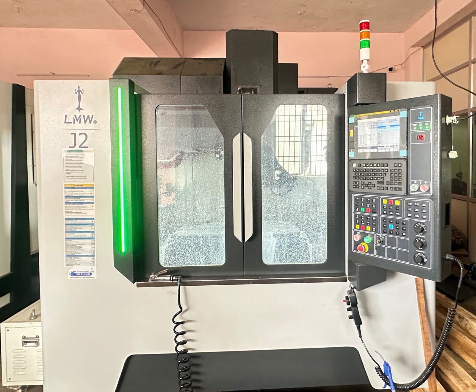 LMW J2 Vertical Machining Centre at JR TECH
